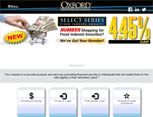 Tablet Screenshot of alpha.oxfordlife.com